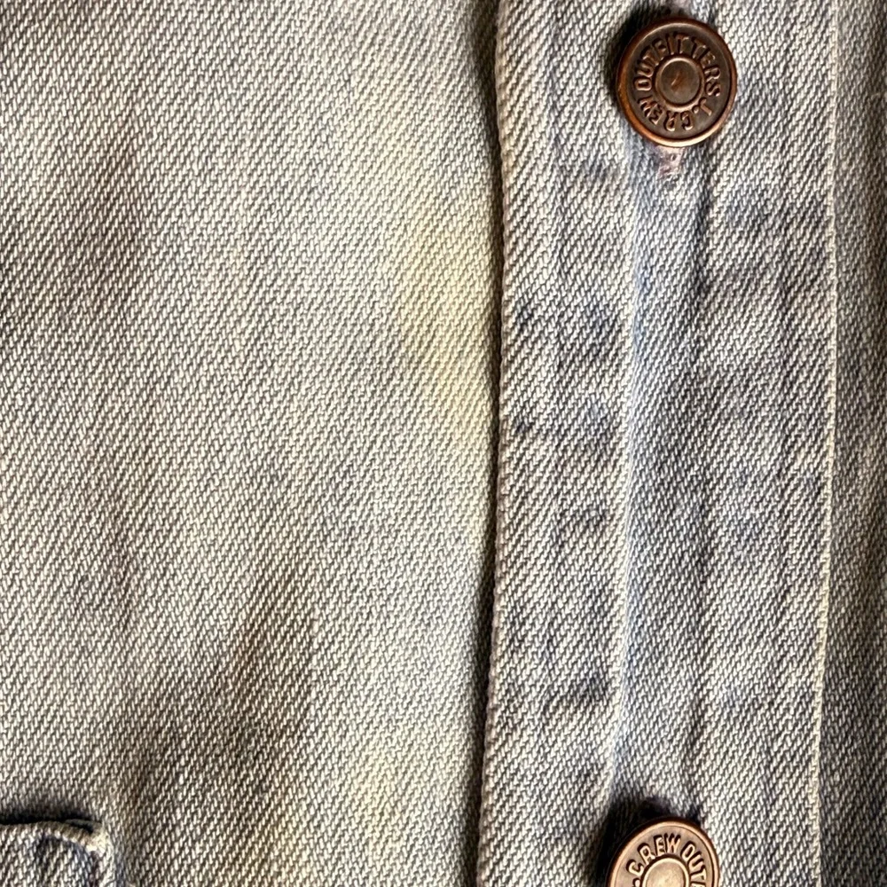 J Crew Vintage ‘Outfitters’ 80s 90s Men’s Chambray Button Down Shirt, size XL